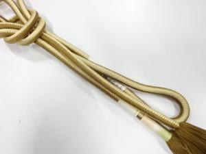 未使用品　正絹　撚り房　手組帯締め
